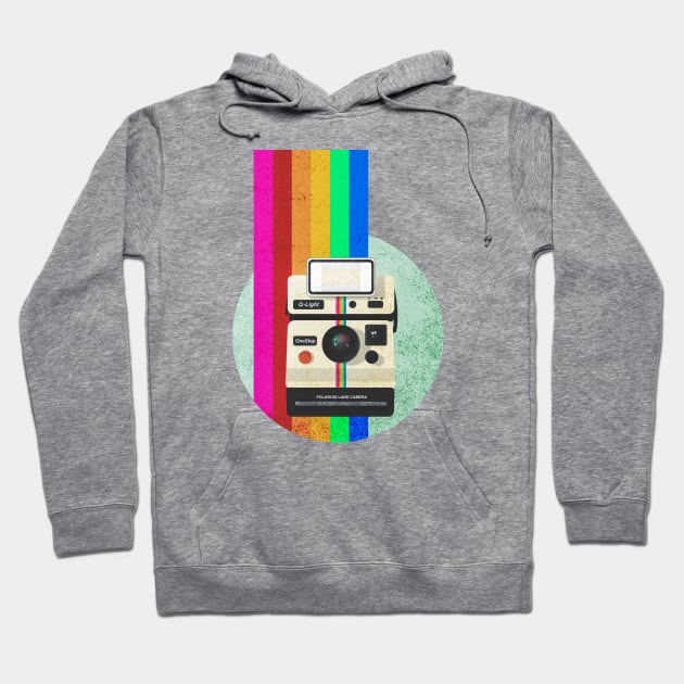 Polaroid Camera Hoodie by SrabonArafat